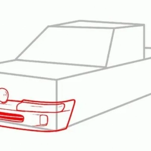 Kako nacrtati uaz: detaljne upute