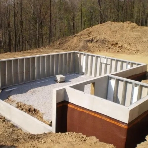 Montažni betonski temelj: tehnologija, uređaj, ugradnja
